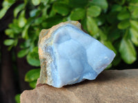 Natural Blue Lace Agate Geode Specimens x 12 From Malawi