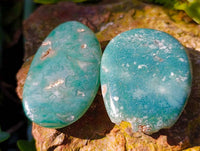 Polished Emerald Mtorolite Free Forms x 12 From Mutorashanga, Zimbabwe - Toprock Gemstones and Minerals 