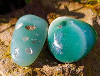 Polished Emerald Mtorolite Free Forms x 12 From Mutorashanga, Zimbabwe - Toprock Gemstones and Minerals 
