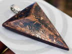 Polished Hand Crafted Orgonite Shield Pendants  - sold per piece - From South Africa - Toprock Gemstones and Minerals 