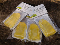 Clear Quartz Glycerin Handmade Soap With Lemongrass Essential Oil - sold per soap - From South Africa