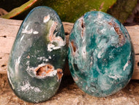 Polished Emerald Mtorolite Free Forms x 6 From Mutorashanga, Zimbabwe - Toprock Gemstones and Minerals 