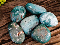 Polished Emerald Mtorolite Free Forms x 6 From Mutorashanga, Zimbabwe - Toprock Gemstones and Minerals 