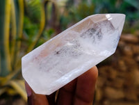 Polished Clear Quartz Crystals x 12 From Madagascar - Toprock Gemstones and Minerals 