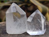 Polished Clear Quartz Crystals x 12 From Madagascar - Toprock Gemstones and Minerals 