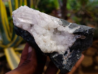 Natural Quartz Matrix Specimens x 2 From Brandberg, Namibia