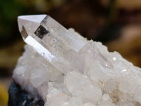 Natural Quartz Matrix Specimens x 2 From Brandberg, Namibia