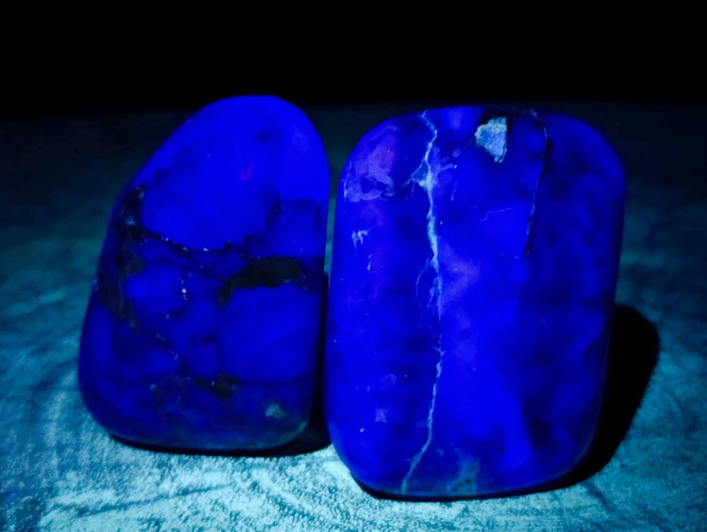 Polished Watermelon Fluorite Free Forms x 8 From Uis, Namibia - Toprock Gemstones and Minerals 