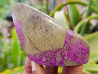 Polished Stichtite Free Forms x 6 From Barberton, South Africa