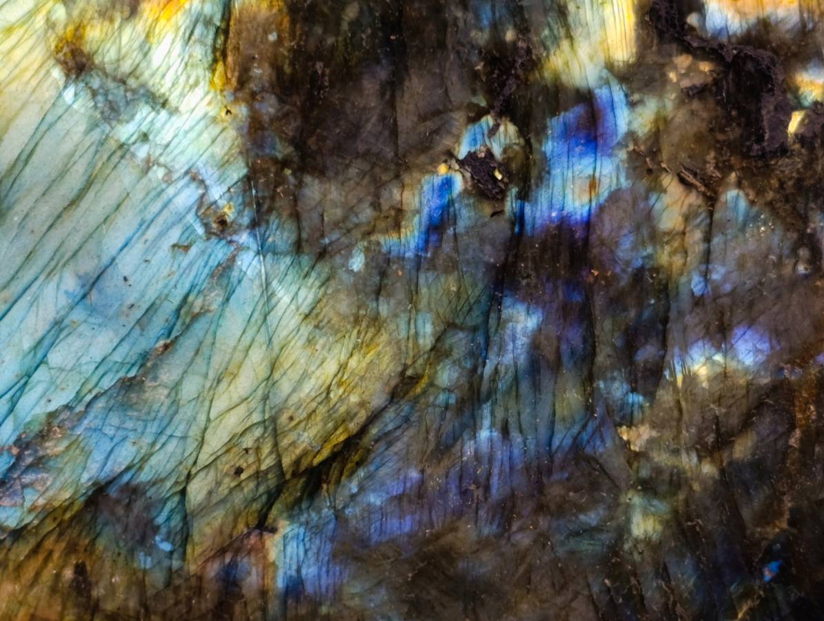 Polished Labradorite Standing Free Forms x 2 From Tulear, Madagascar - Toprock Gemstones and Minerals 