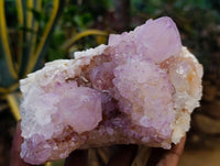Natural Amethyst Spirit Quartz Clusters x 2 From Boekenhouthoek, South Africa