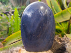 Polished Lazulite Standing Free Forms x 2 From Madagascar - Toprock Gemstones and Minerals 