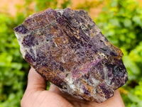 Natural Metallic Purpurite Cobbed Specimens x 2 From Erongo, Namibia