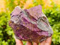 Natural Metallic Purpurite Cobbed Specimens x 2 From Erongo, Namibia