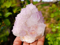 Natural Amethyst Spirit Quartz Clusters x 6 From Boekenhouthoek, South Africa