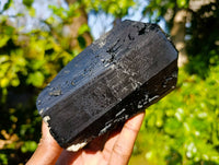 Natural Schorl Black Tourmaline Specimens x 2 From Erongo, Namibia