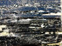 Natural Schorl Black Tourmaline Specimens x 2 From Erongo, Namibia