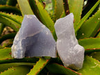 Natural Blue Lace Agate Geode Specimens x 12 From Nsanje, Malawi - Toprock Gemstones and Minerals 