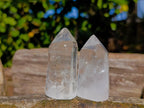 Polished Clear Quartz Crystals x 24 From Madagascar - Toprock Gemstones and Minerals 