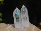 Polished Clear Quartz Crystals x 12 From Madagascar - Toprock Gemstones and Minerals 