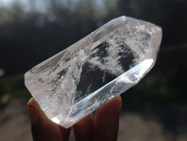 Polished Clear Quartz Crystals x 12 From Madagascar - Toprock Gemstones and Minerals 