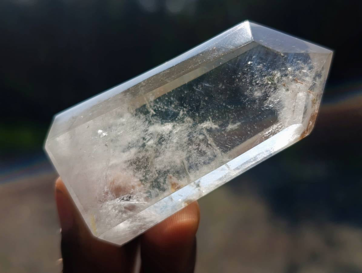 Polished Clear Quartz Crystals x 12 From Madagascar - Toprock Gemstones and Minerals 