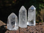 Polished Clear Quartz Crystals x 12 From Madagascar - Toprock Gemstones and Minerals 