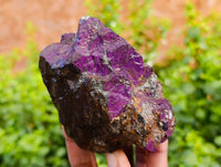 Natural Metallic Purpurite Cobbed Specimens x 7 From Erongo, Namibia