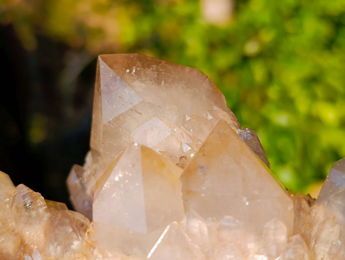 Natural Phantom Smokey Quartz Cluster x 1 From Luena, Congo - Toprock Gemstones and Minerals 