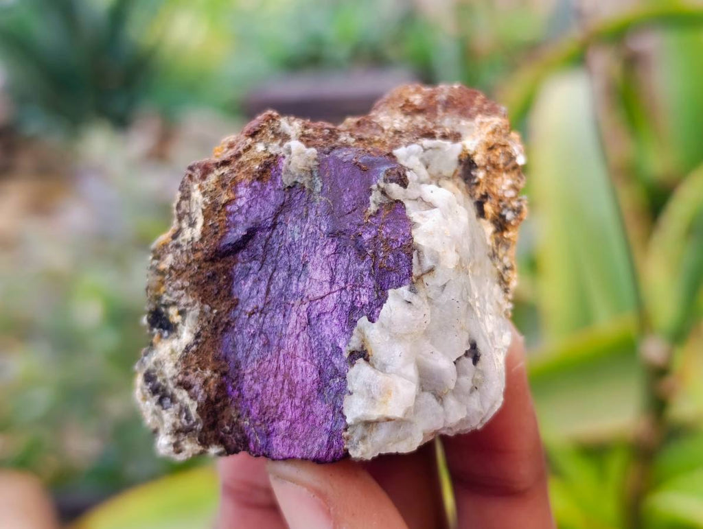 Natural Metallic Purpurite Cobbed Specimens x 35 From Erongo, Namibia - Toprock Gemstones and Minerals 