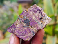 Natural Metallic Purpurite Cobbed Specimens x 35 From Erongo, Namibia