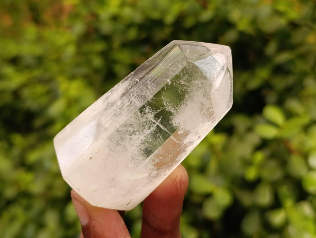 Polished Clear Quartz Crystals x 12 From Madagascar - Toprock Gemstones and Minerals 