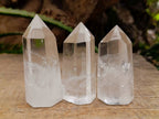 Polished Clear Quartz Crystals x 12 From Madagascar - Toprock Gemstones and Minerals 