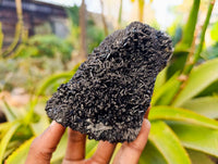 Natural Black Schorl Tourmaline With Cubic Fluorite Specimens x 6 From Namibia