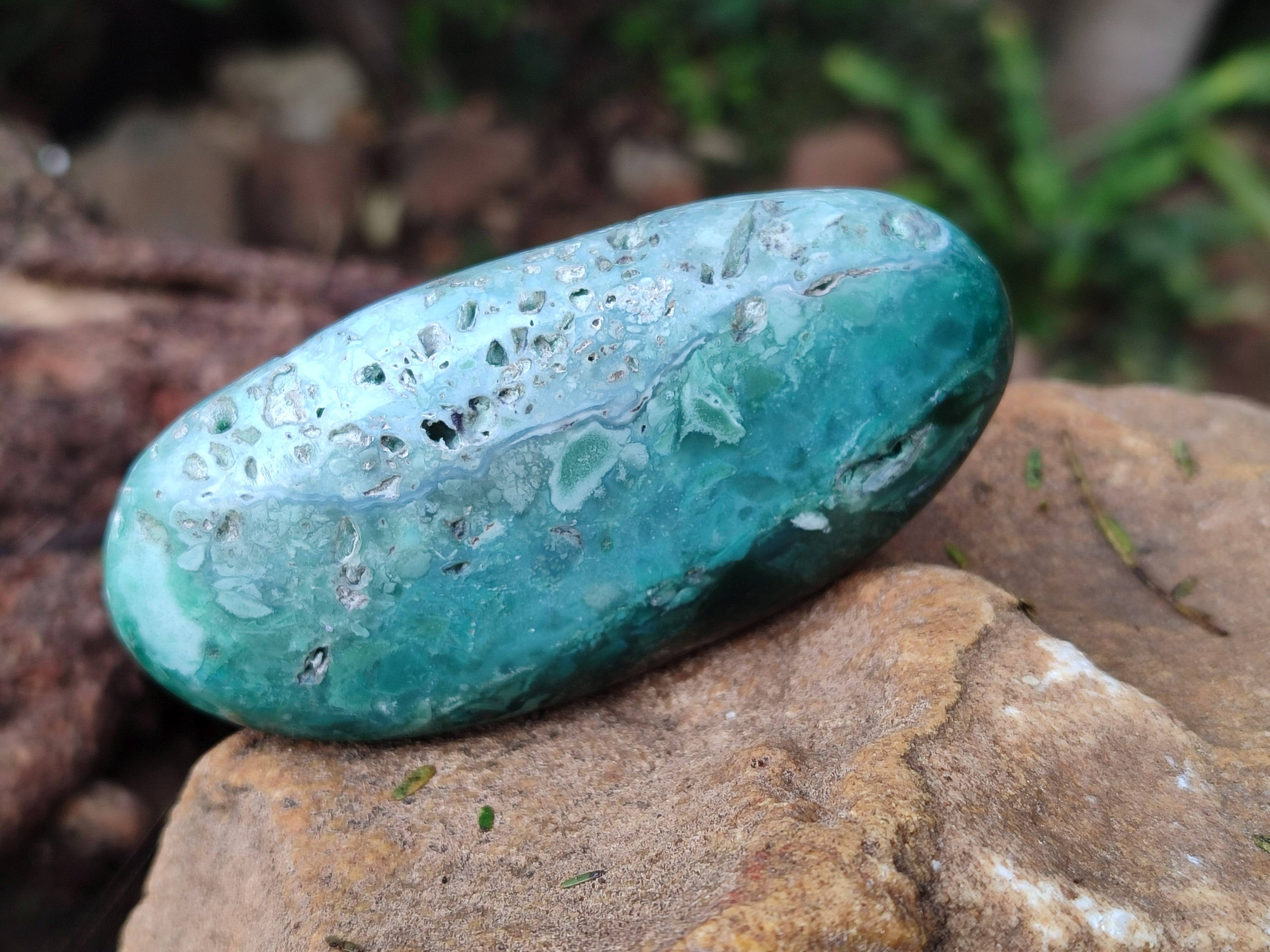 Polished Emerald Mtorolite Free Forms x 6 From Mutorashanga, Zimbabwe - Toprock Gemstones and Minerals 