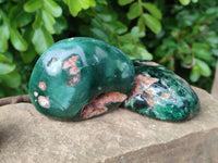 Polished Emerald Mtorolite Free Forms x 6 From Mutorashanga, Zimbabwe - Toprock Gemstones and Minerals 