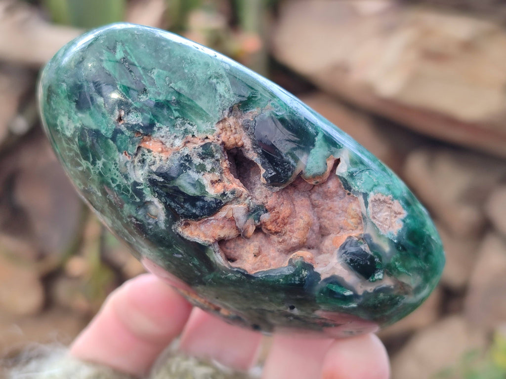 Polished Emerald Mtorolite Free Forms x 6 From Mutorashanga, Zimbabwe - Toprock Gemstones and Minerals 