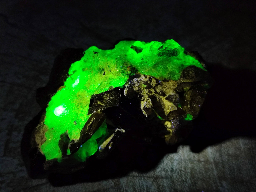 Natural Schorl Black Tourmaline Specimens x 6 From Erongo, Namibia - Toprock Gemstones and Minerals 