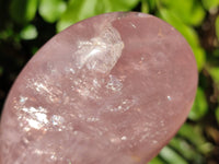 Polished Rose Quartz Standing Free Forms x 3 Madagascar