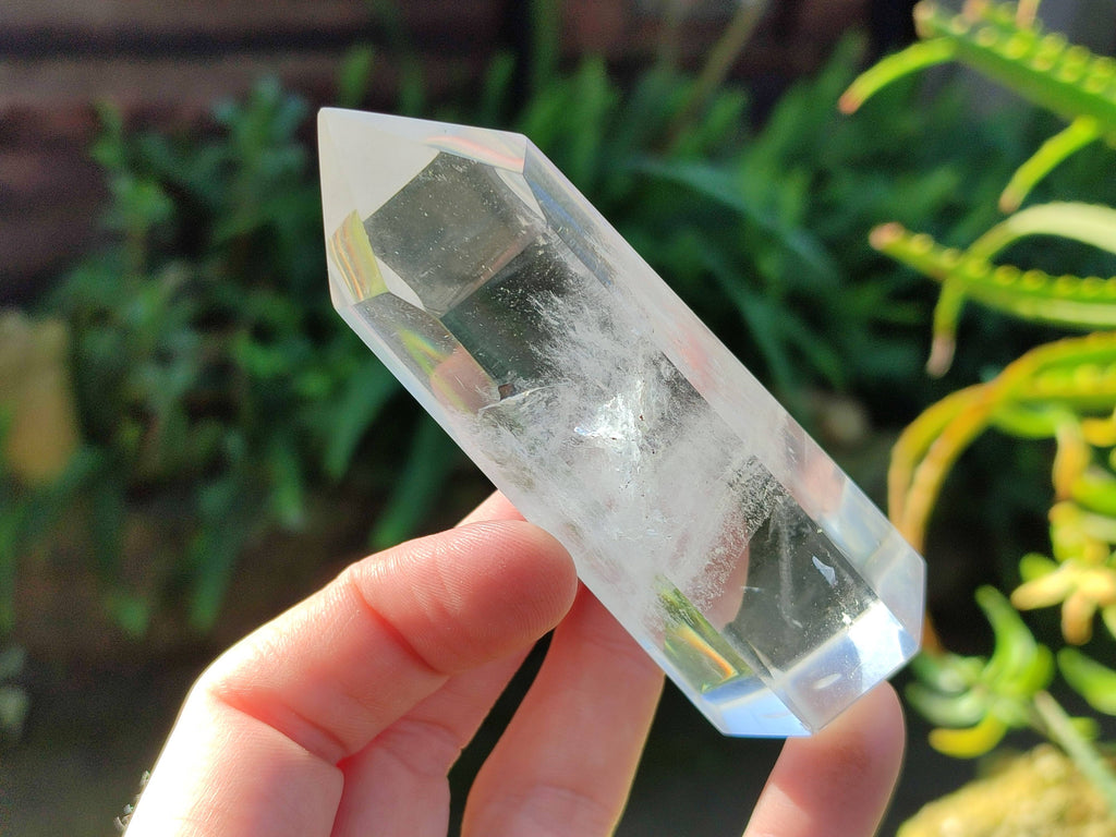 Polished Clear Quartz Crystals x 12 From Madagascar - Toprock Gemstones and Minerals 