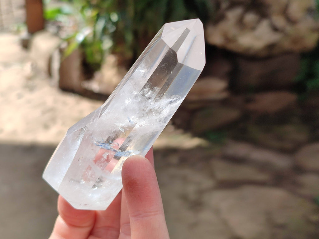 Polished Clear Quartz Crystals x 12 From Madagascar - Toprock Gemstones and Minerals 