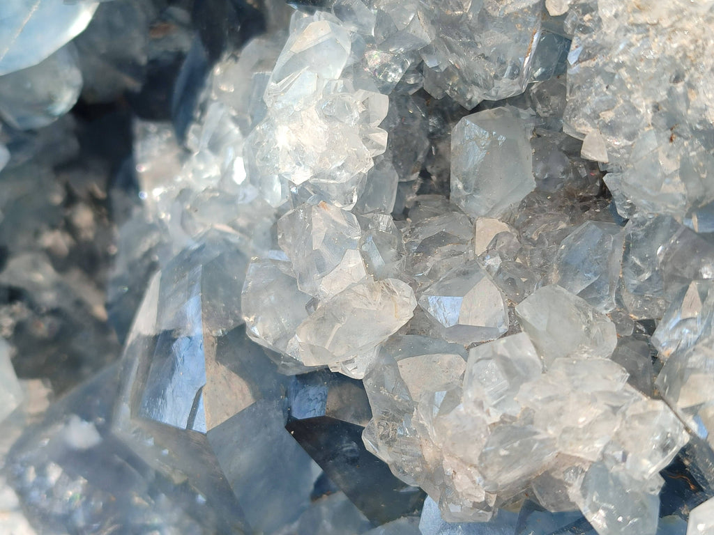 Natura Celestite Geode Specimen x 1 From Sakoany, Madagascar - Toprock Gemstones and Minerals 