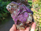 Natural Metallic Purpurite Cobbed Specimens x 3 From Erongo, Namibia - Toprock Gemstones and Minerals 