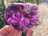 Polished Watermelon Fluorite Free Forms x 6 From Uis, Namibia - Toprock Gemstones and Minerals 