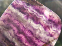 Polished Watermelon Fluorite Free Forms x 6 From Uis, Namibia - Toprock Gemstones and Minerals 