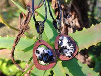 Hand Made Specially Selected Schorl Pendants - Sold Per Item - From South Africa