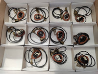 Hand Made Specially Selected Schorl Pendants - Sold Per Item - From South Africa