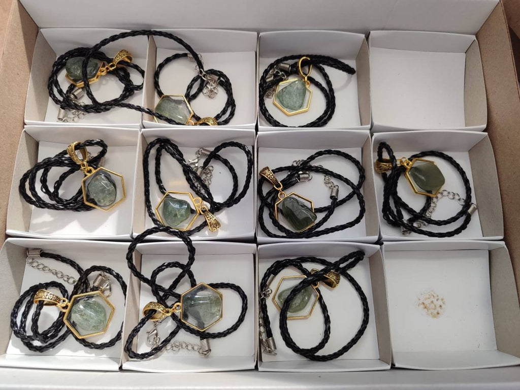 Hand Made Specially Selected Aquamarine Pendants - Sold Per Item - From South Africa - Toprock Gemstones and Minerals 