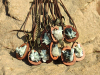 Hand Made Specially Selected Aquamarine Pendants - Sold Per Item - From South Africa