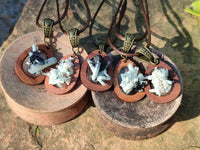 Hand Made Specially Selected Aquamarine Pendants - Sold Per Item - From South Africa